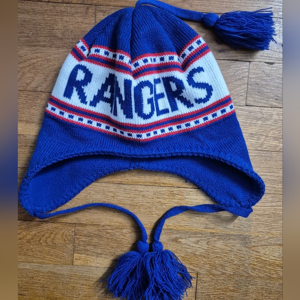 NHL NEW YORK Rangers HOCKEY WINTER HAT FOR ADULTS COLD WEATHER WINTER FALL